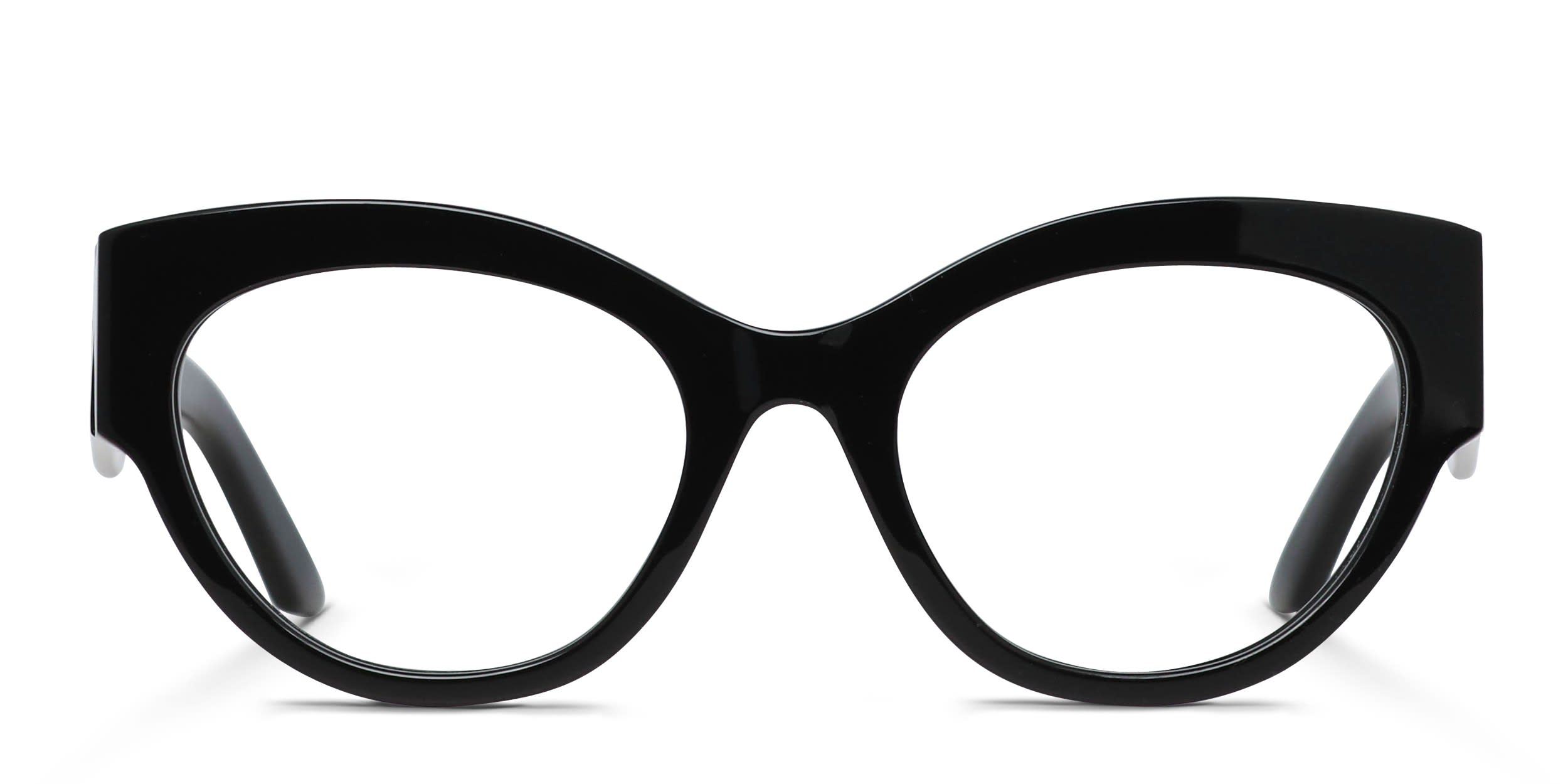 The Alexander McQueen AM0435O is a bold cat-eye frame that