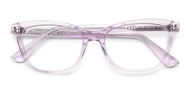 The Alexander McQueen AM0461O is a full-rim frame with trendy soft
