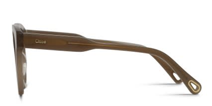 Chloe CH0163O Brown glasses - Brown - Side View