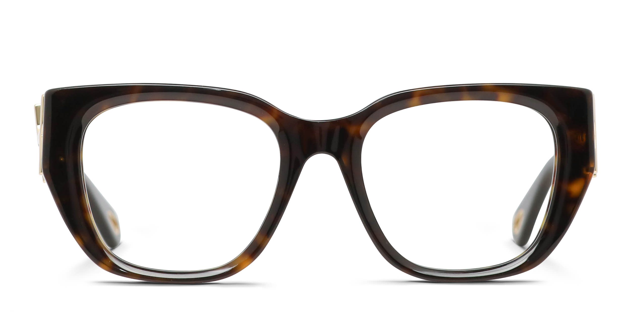 The Chloé CH0238O is a sleek cat-eye frame purring with feminine