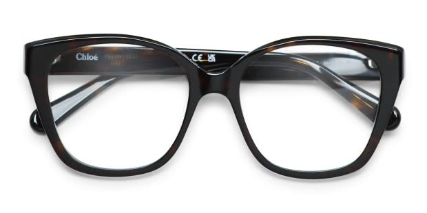 The Chloé CH0241O is a stylish full-rim frame with subtle