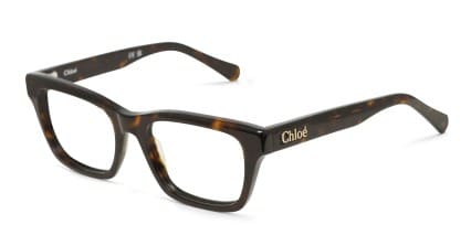 Chloe CH0242O Tortoise glasses - Tortoise - Angle View