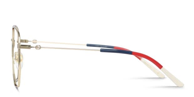 The Gucci GG0396O is a smart '80s inspired octagonal frame