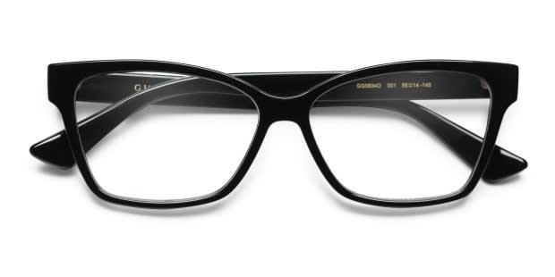 Gucci GG0634O Shiny Black Prescription Eyeglasses