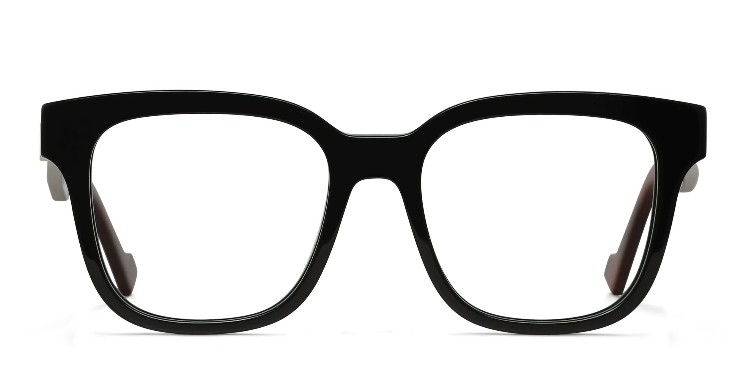 メガネ GUCCI Gucci - GG0958O-002 - black-white-transparent The Gucci GG0958O is a minimalist, on-trend design exuding