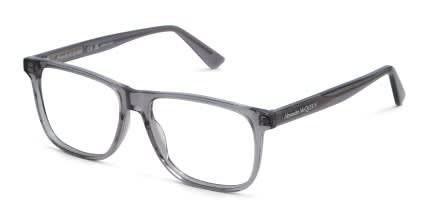 Alexander McQueen AM0463O Gray glasses - Gray - Angle View