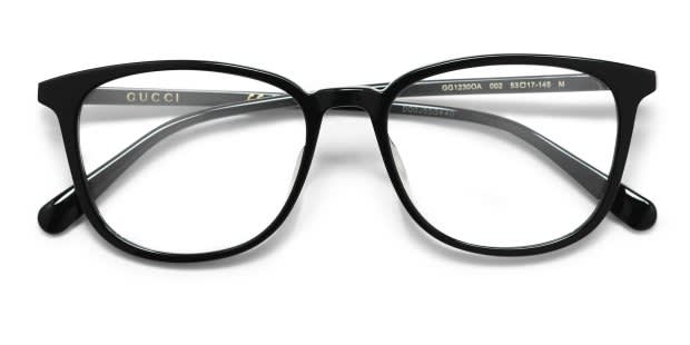 Black Gucci Glasses - Like New w Hard & Soft Cases & Gucci Cloth NEW GUCCI BLACK VELVET LARGE CASE EYEGLASSES SUNGLASSES CASE  main image 4