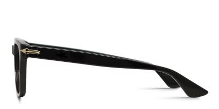 Mont Blanc MB0305O Shiny Black glasses - Shiny Black - Side View