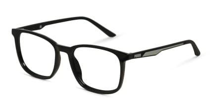 Puma PU0371O Shiny Black glasses - Shiny Black - Angle View