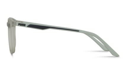 Puma PU0371O Gray, Clear glasses - Gray / Clear - Side View