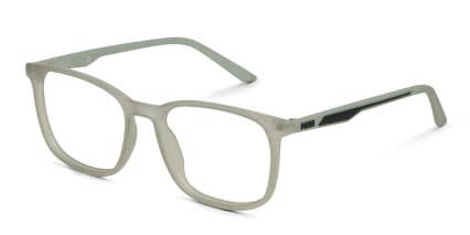 Puma PU0371O Gray, Clear glasses - Gray / Clear - Angle View