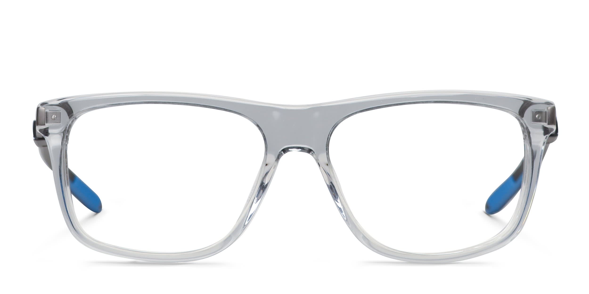 Puma PU0379O Gray, Clear glasses - Gray / Clear - Frontal View
