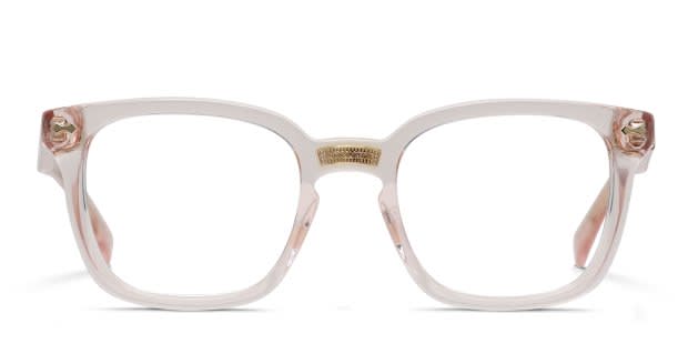 The Gucci GG0184O is a bold full-rim frame with an abundance of
