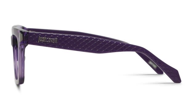 Just Cavalli Black Frame Women\'s Sunglasses with Purple Gradient Lenses Just Cavalli Sunglasses - JC631S – Trovelle main image 3