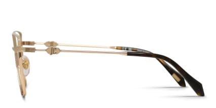 Just Cavalli VJC013 Beige, Gold glasses - Beige / Gold - Side View