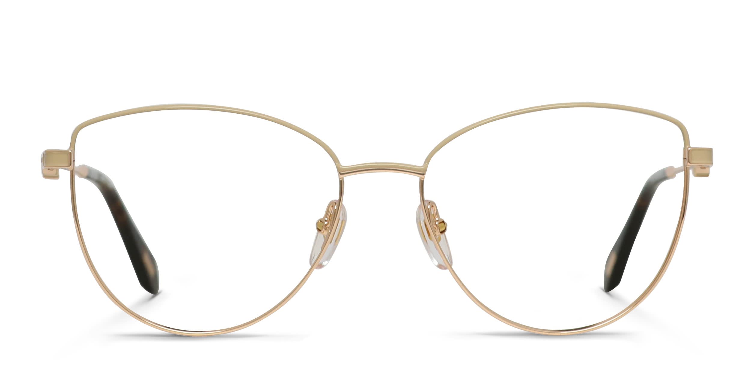 Just Cavalli VJC014 Beige, Gold Prescription Eyeglasses display picture 2