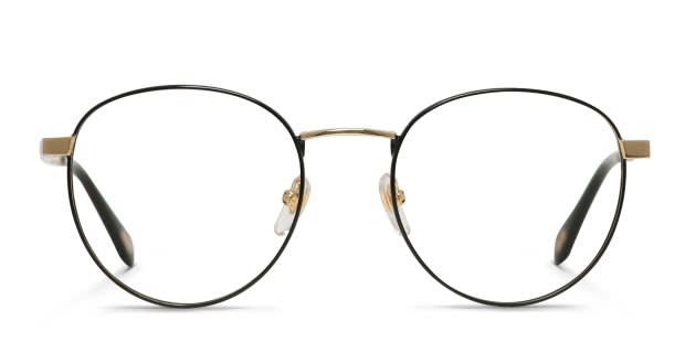 Just Cavalli VJC017 Black, Gold Prescription Eyeglasses