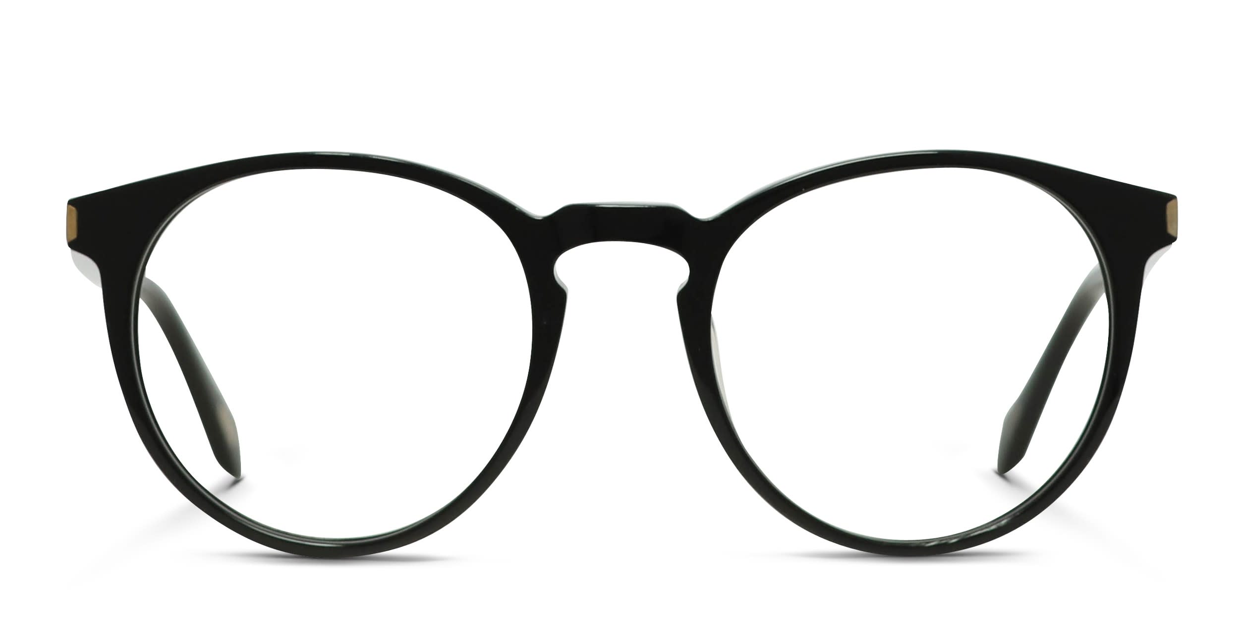 Celine CL50001U Shiny Black/Gold Eyeglasses | Includes FREE