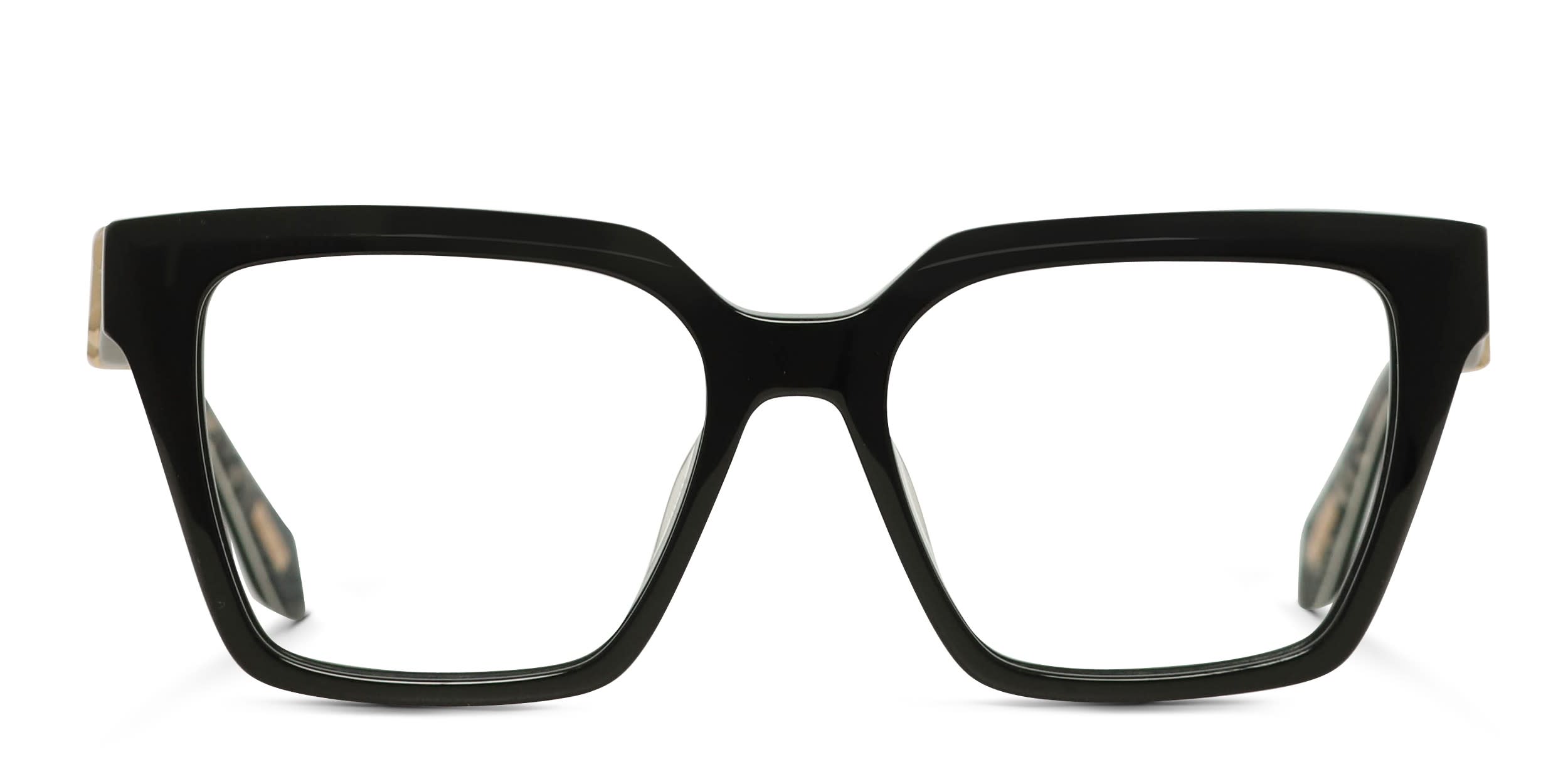 Just Cavalli VJC117 Shiny Black glasses - Shiny Black - Frontal View