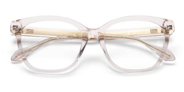 Gucci GG0566ON Clear, Pink Prescription Eyeglasses