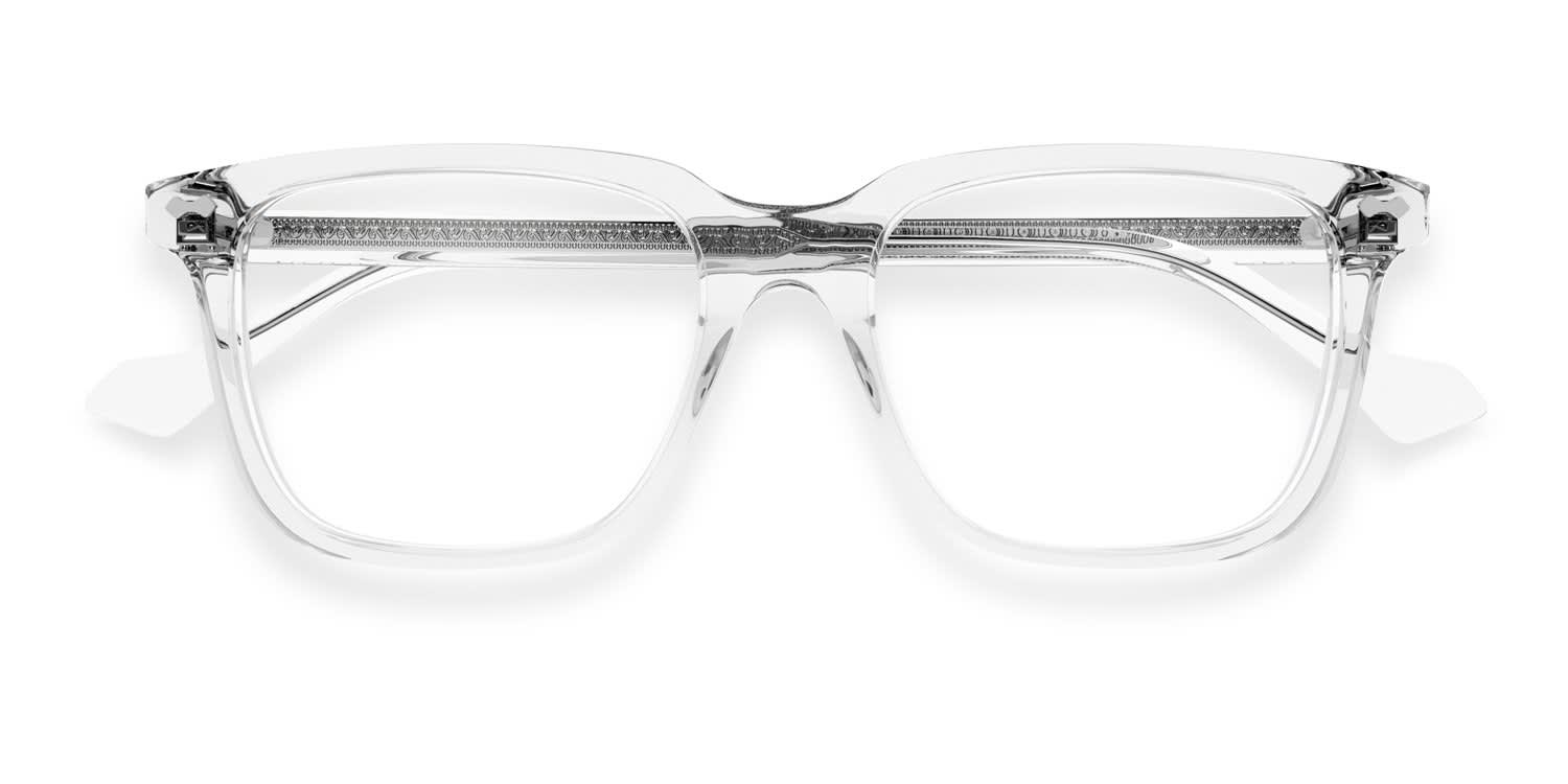 Gucci GG0737O Clear, Gray Prescription Eyeglasses