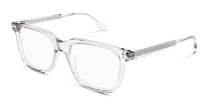 Gucci GG0737O Clear, Gray glasses - Clear / Gray - Angle View