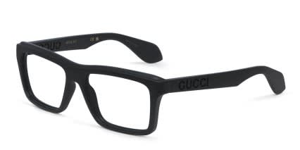 Gucci GG1573O Black glasses - Black - Angle View