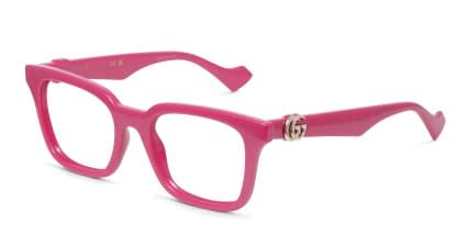 Gucci GG1728O Pink glasses - Pink - Angle View