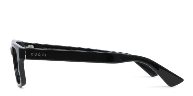 Gucci GG1717O Shiny Black Prescription Eyeglasses display picture 1