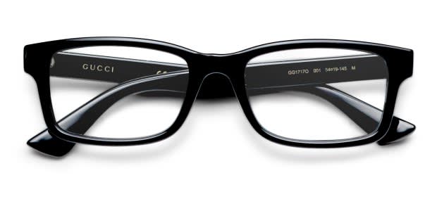 Gucci GG1717O Shiny Black Prescription Eyeglasses display picture 3