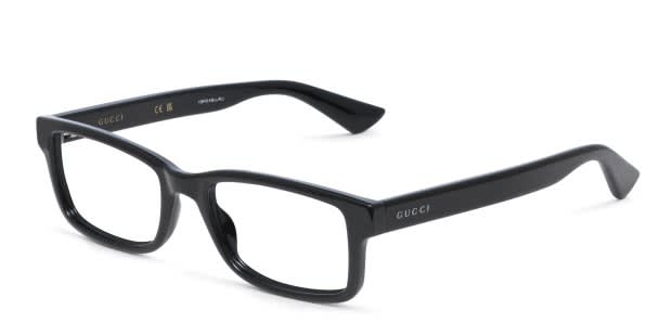 Gucci GG1717O Shiny Black Prescription Eyeglasses display picture 1