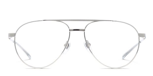 Gucci Aviator-Frame Metal Optical Frames Silver Womens Gucci Metal Aviator Sunglasses GG2172S Silver 1874337  main image 2