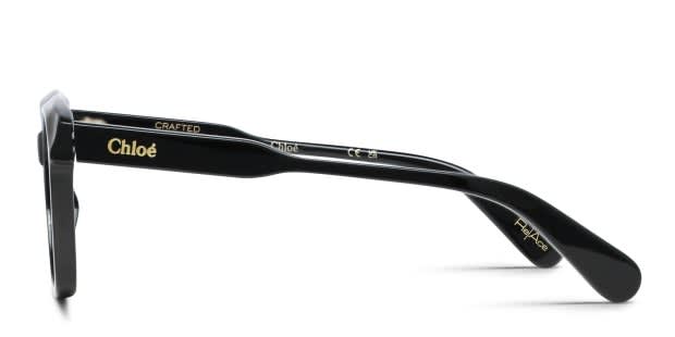 Chloe CH0265O Shiny Black Prescription Eyeglasses