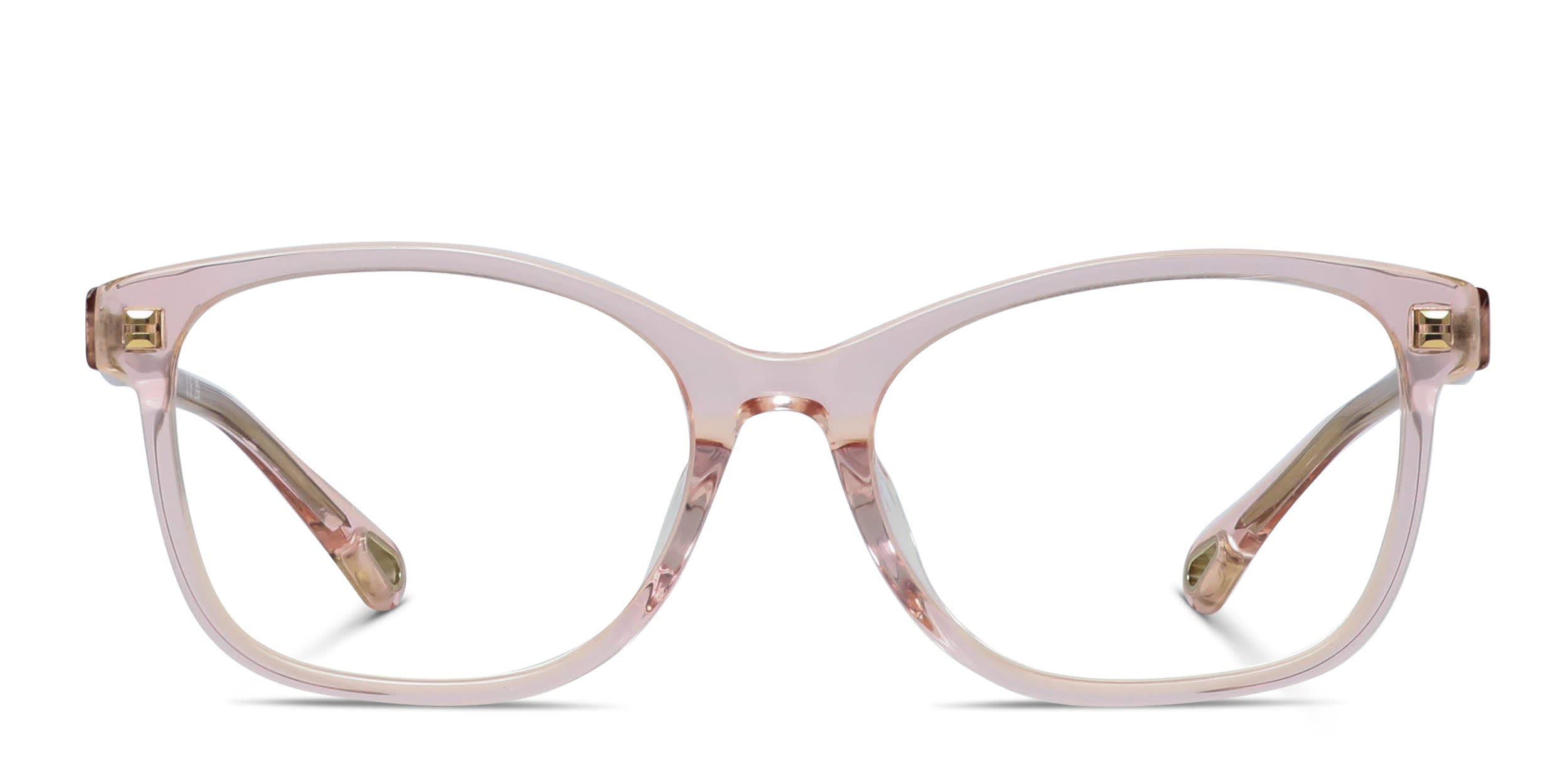 Chloe CH0276OA Pink, Clear Prescription Eyeglasses