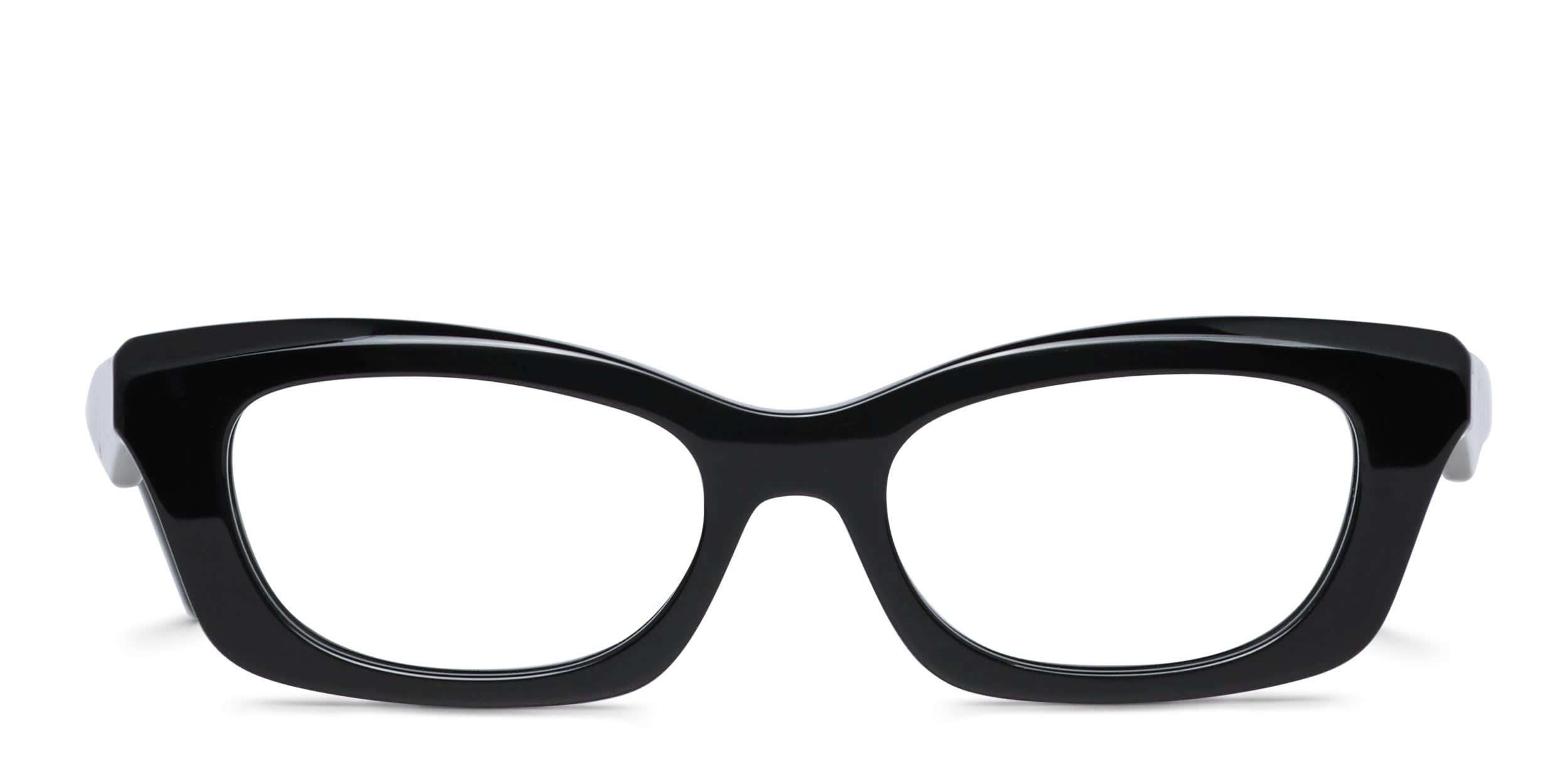 Alexander McQueen AM0474O Shiny Black glasses - Shiny Black - Frontal View