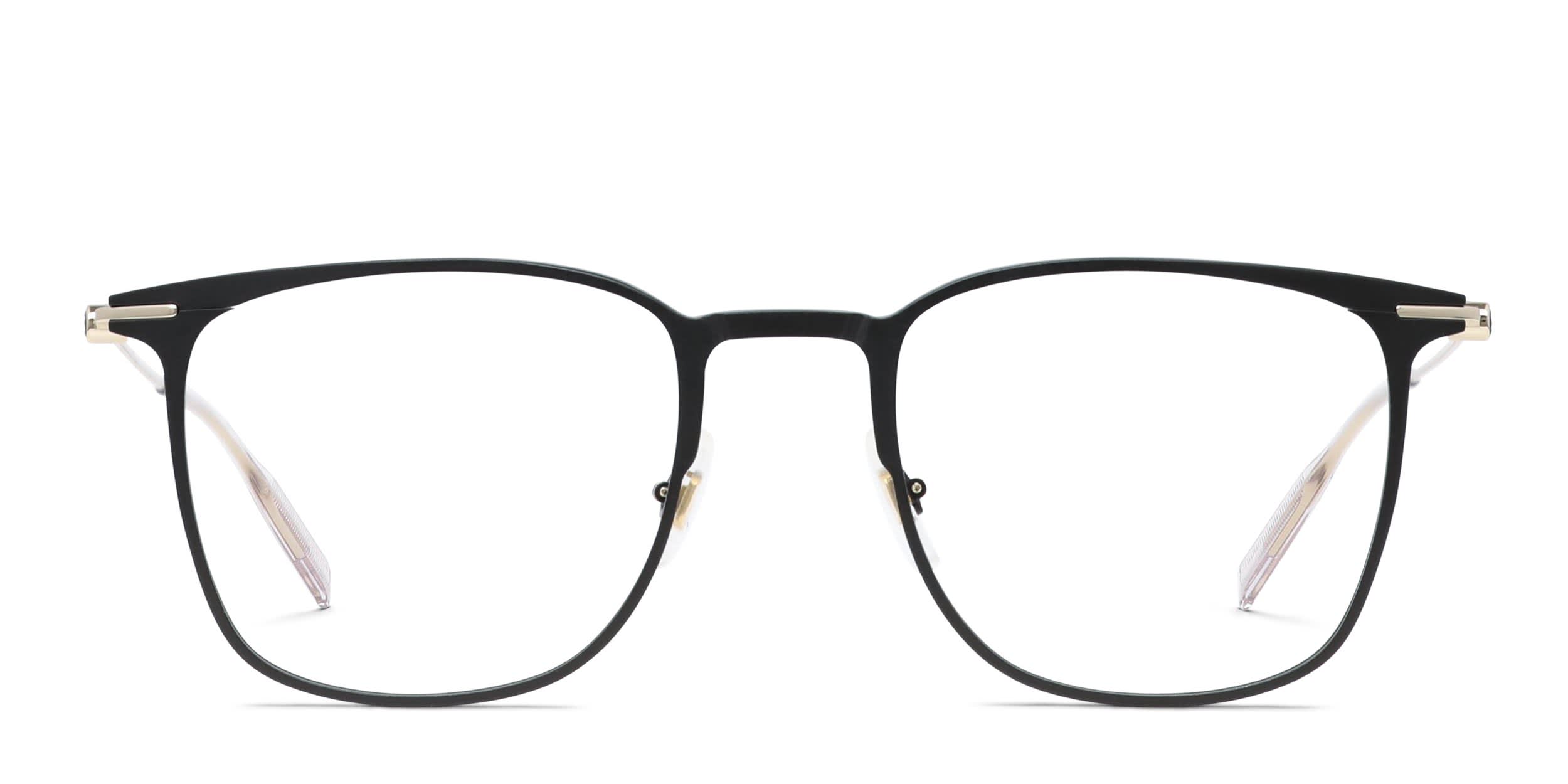 Mont Blanc MB0356O Black, Gold Prescription Eyeglasses