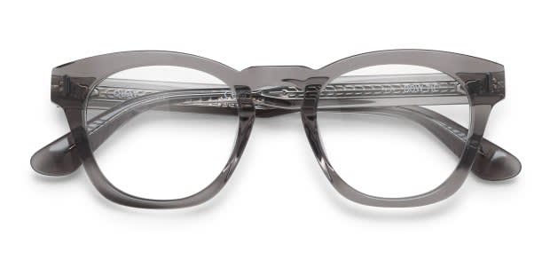 Quay Bow Tie Gray Prescription Eyeglasses