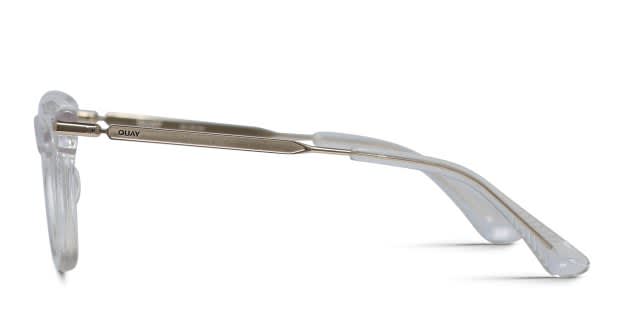 Quay First Draft Clear Prescription Eyeglasses