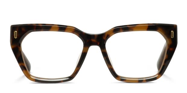Quay Tres Chic Tortoise, Brown Prescription Eyeglasses display picture 1