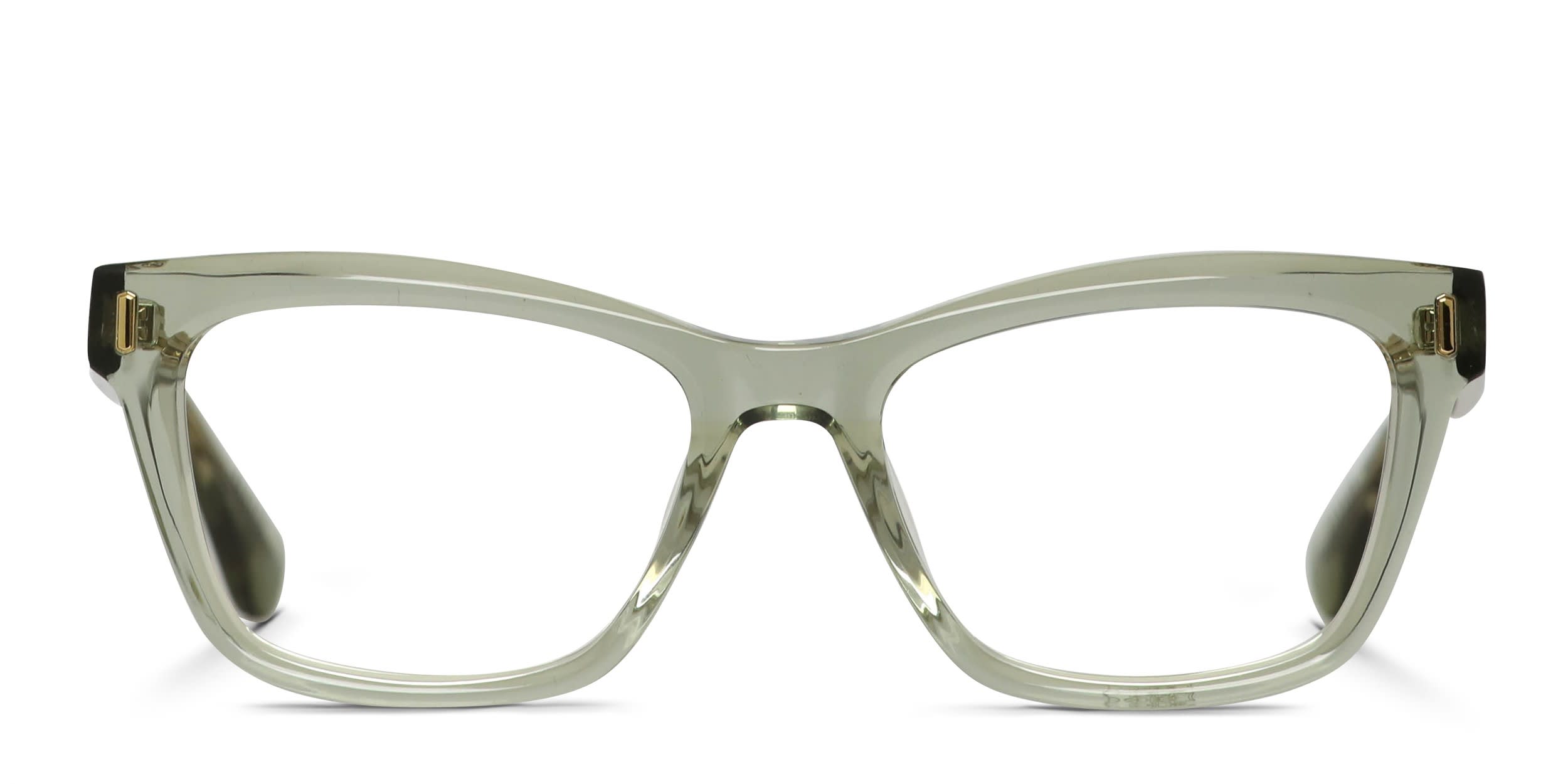 Quay Trust Me Green, Clear Prescription Eyeglasses