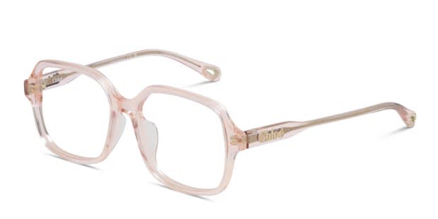 Chloe CH0277OA Pink, Clear Prescription Eyeglasses