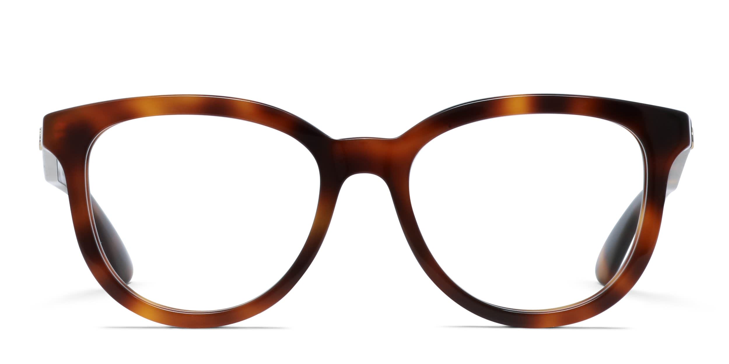 Gucci GG0470O Brown/Tortoise Eyeglasses | Includes FREE Rx Lenses