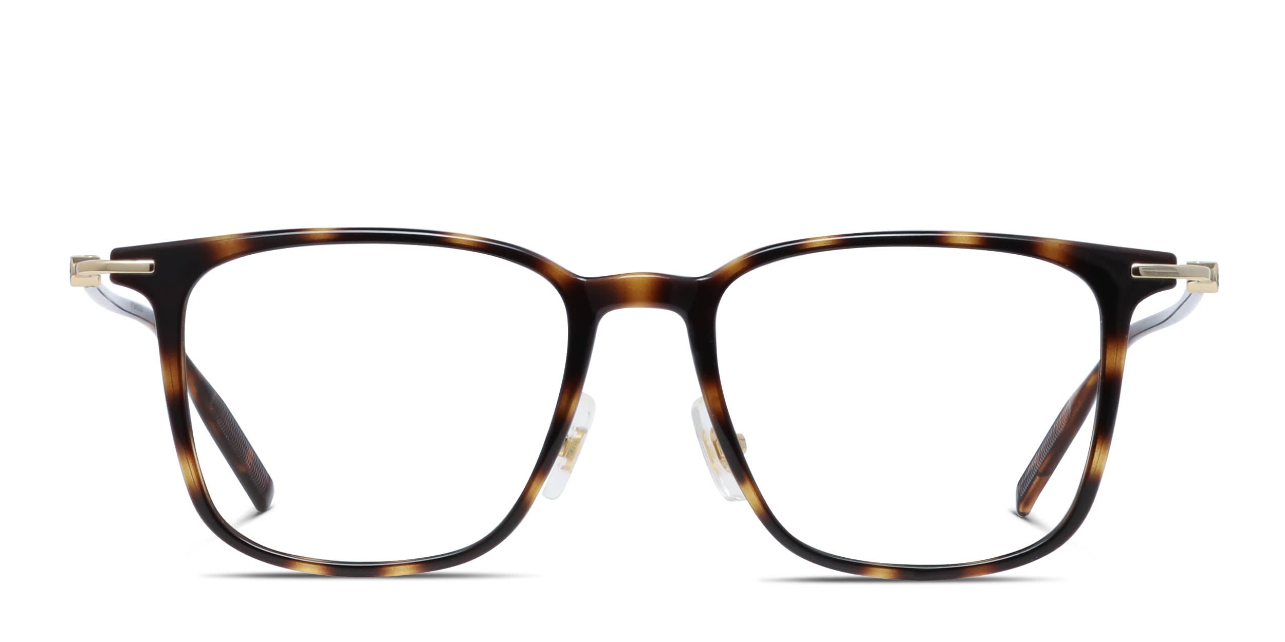 Mont Blanc MB632 Tortoise/Green Eyeglasses | Includes FREE Rx Lenses