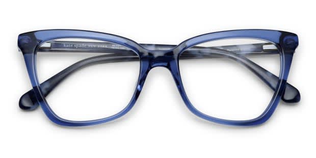 Kate Spade Gaia Blue Prescription Eyeglasses display picture 2