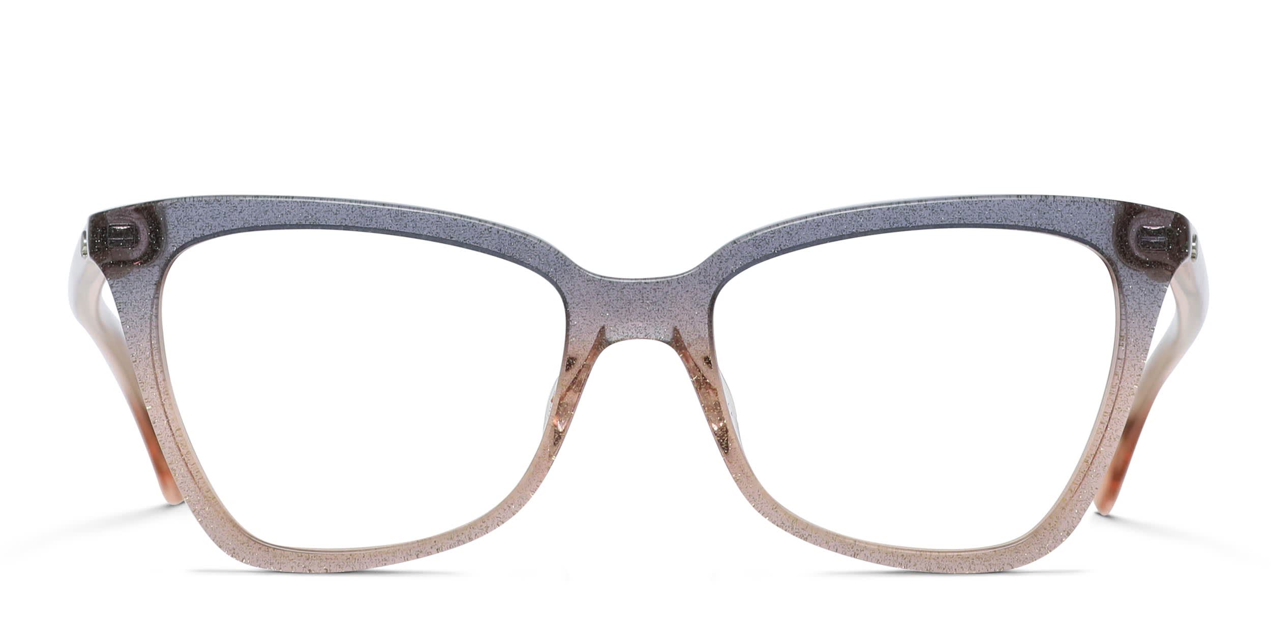 Kate Spade Gaia Gray, Pink, Glitter glasses - Gray / Pink / Glitter - Frontal View