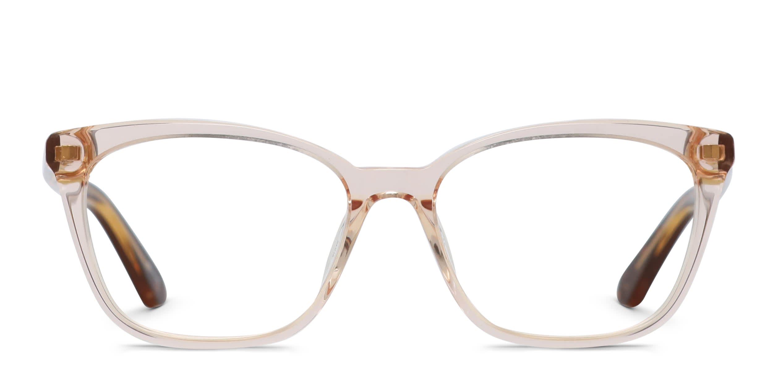 Kate Spade Ninna/G Pink, Clear glasses - Pink / Clear - Frontal View