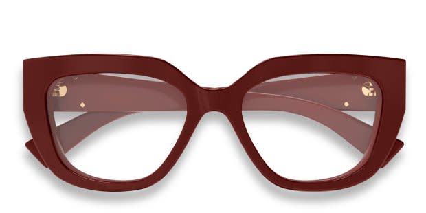 GUCCI ワインレッド キャットアイ サングラス ケース付き Gucci GG1847O Red Prescription Eyeglasses