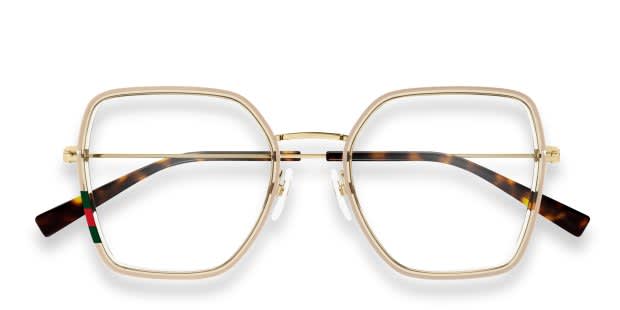 Gucci GG1850O Yellow, Gold Prescription Eyeglasses