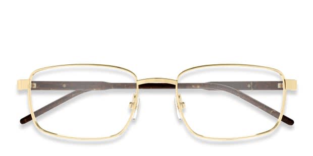 Gucci GG1801O Gold Prescription Eyeglasses