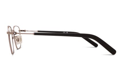 Mont Blanc MB0389O Gunmetal glasses - Gunmetal - Side View